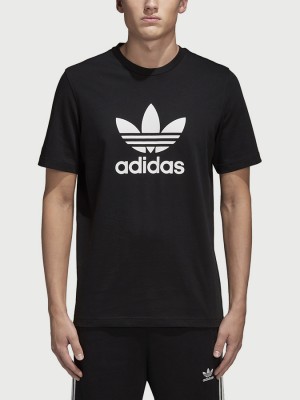 Tričko adidas Originals Trefoil T-Shirt Černá