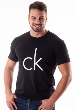 Pánské tričko Calvin Klein NB1164 L Černá