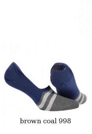 Pánské ponožky - ťapky se vzorem Stopki Wola W91.P71  ceylan 43-46