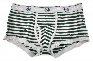Pánské boxerky M30722  šedo-zelené - Dolce & Gabbana proužky