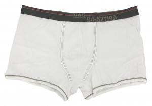 Pánské boxerky M30674 bílá  bílá