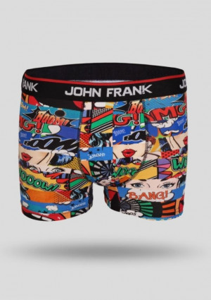 Pánské boxerky John Frank JFB100 L Dle obrázku