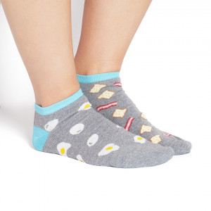 Nepárové ponožky SOXO GOOD STUFF - Vajíčka a slanina