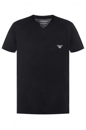 Pánské tričko 111341 9P511 černá - Emporio Armani černá