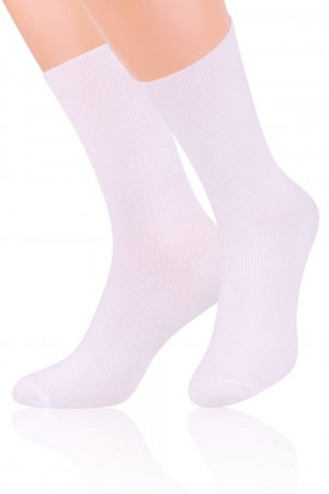 Pánské ponožky 018 white bílá 39/42