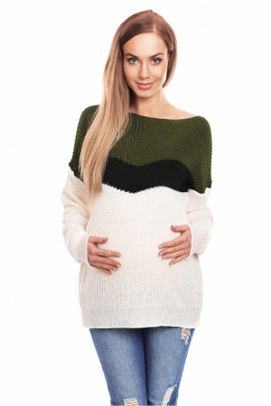 Těhotenský svetr model 132026 PeeKaBoo  UNI velikost