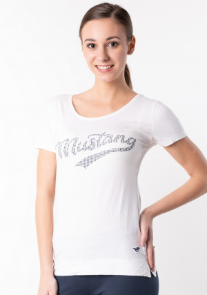 Dámské tričko Mustang 6147210 S Bílá