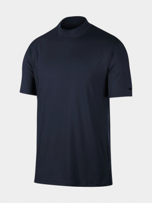 Tričko Nike Tw M Nk Dry Vapor Polo Mock Modrá