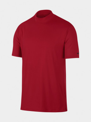 Tričko Nike Tw M Nk Dry Vapor Polo Mock Červená