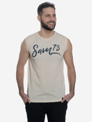 Tričko SAM 73 MTSN387 Béžová