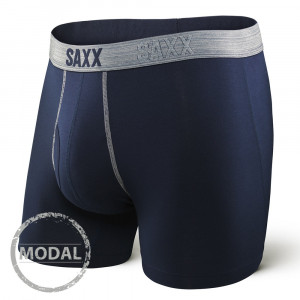 Pánské boxerky SAXX Platinum Navy Grey modrošedá