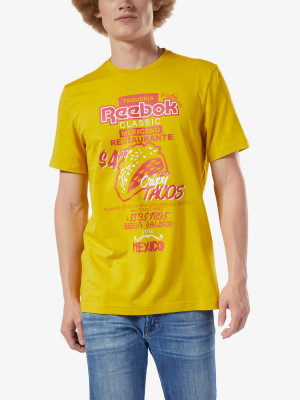 Tričko Reebok Classic Cl Itl Tacos Tee Žlutá