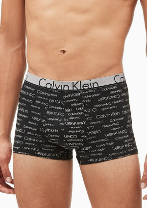 Boxerky Calvin Klein NU8643 2 PACK 5HH L Černá