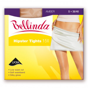 Punčochové kalhoty HIPSTER TIGHTS - BELLINDA - černá 44-48 (L)
