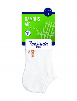 Pánské nízké ponožky BAMBUS AIR IN-SHOE SOCKS - BELLINDA - šedá 39-42