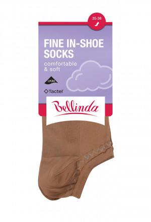 Dámské ponožky FINE IN-SHOE SOCKS - BELLINDA - amber 35-38