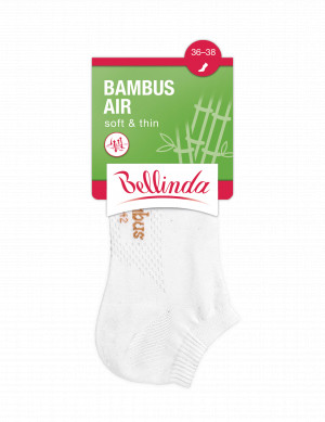 Dámské kotníkové ponožky BAMBUS AIR LADIES IN-SHOE SOCKS - BELLINDA - černá 35-38