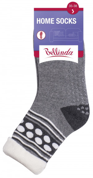 Dámské ponožky HOME SOCKS - BELLINDA - bílá 35-38