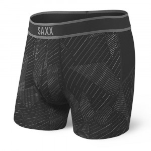 Pánské boxerky SAXX Kinetic Rain krátké