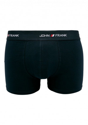 Pánské boxerky John Frank JFB111 L Černá