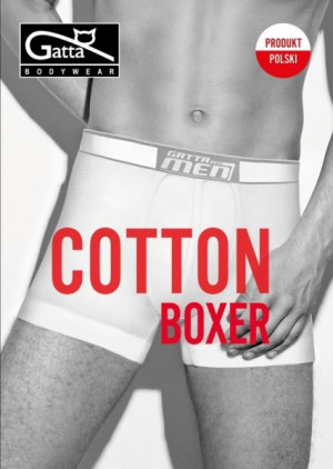 Gatta Cotton Boxer 41546 pánské boxerky XXL black/černá