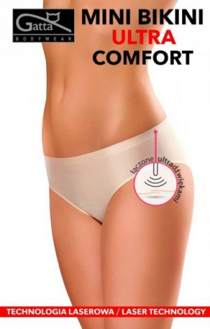 Gatta 41590 Mini Bikini Ultra Comfort dámské kalhotky S beige/béžová