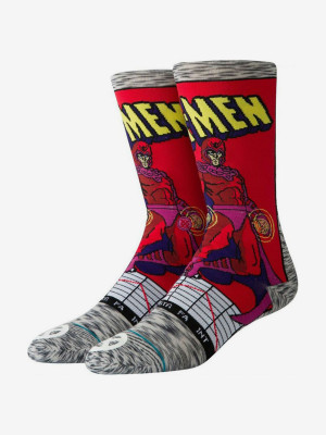 Ponožky Stance Magneto Comic Grey Barevná