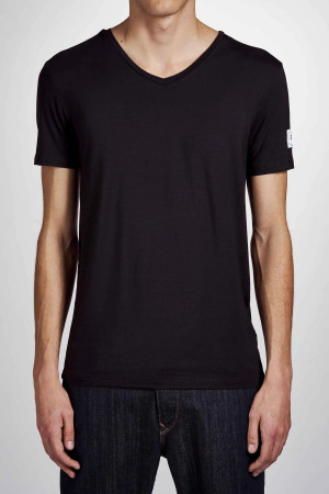 Pánské tričko U02M01JR06A-A996 černá - Guess černá