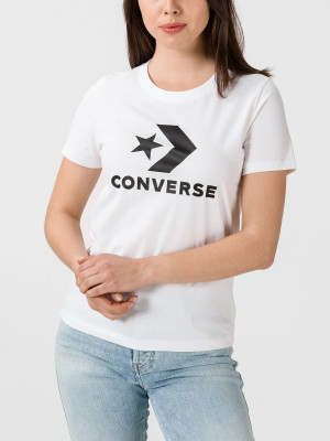 Tričko Converse Star Chevron Tee Bílá