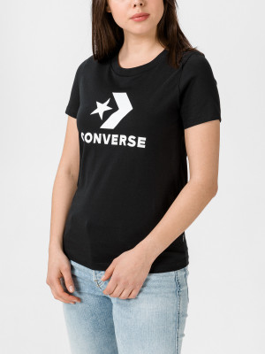 Tričko Converse Star Chevron Tee Černá