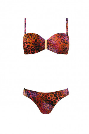 Dvoudílné dámské plavky Self S 730 C pantera-multicolour