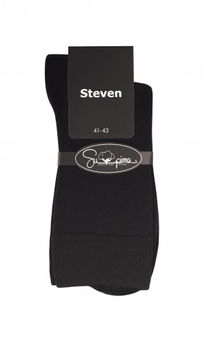 Pánské ponožky Steven art.157 Supima černá 41-43