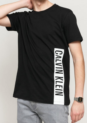 Pánské tričko Calvin Klein KM0KM00481 XL Černá