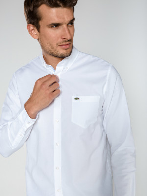 Košile Lacoste Bílá