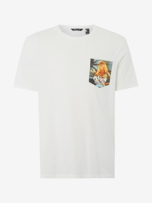 Tričko O'Neill Lm Print T-Shirt Bílá