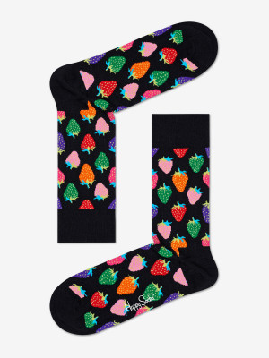 Ponožky Happy Socks Strawberry Sock Barevná