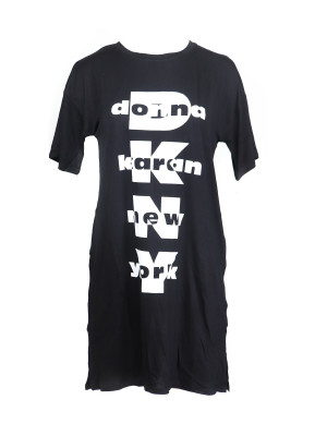 Dámská noční košile YI2322403-001 černobílá - DKNY černobílá