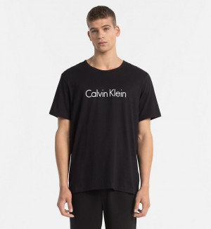 Calvin Klein Pánské Tričko Černé