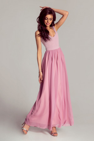 Dámské šaty Andrea 219 - IVON pudrovo-růžová
