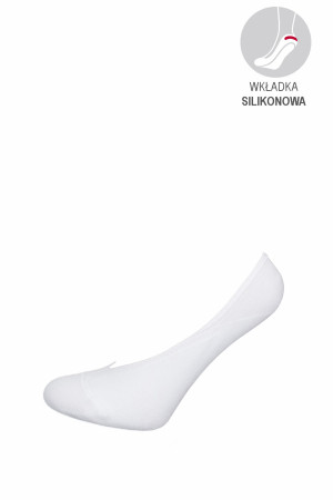 Hladké dámské ponožky baleríny Milena 0491 béžová univerzální