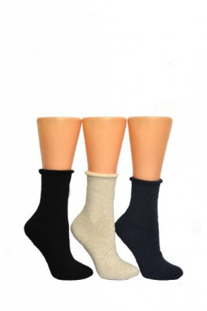 Bratex Women Frotta 037 Dámské jednobarevné ponožky 36-38 bílá