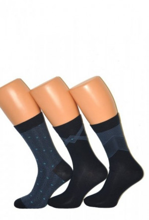 Cornette Premium A44 A'3 Ponožky 39-41 tmavě modrá