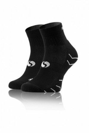 Sesto Senso Frotte Sport Socks černé Ponožky 39-42 černá