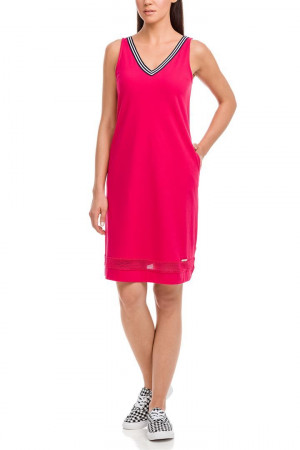 Dámské plážové šaty - 12545 - Vamp růžová