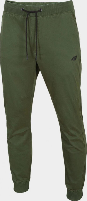 Pánské kalhoty 4F SPMC300 Khaki Khaki