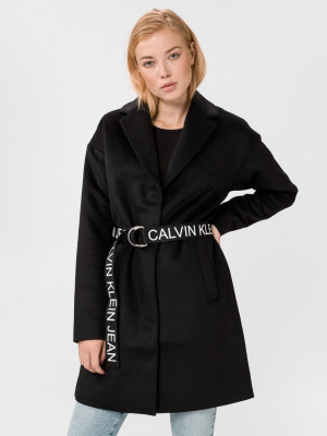 Kabát Calvin Klein Černá