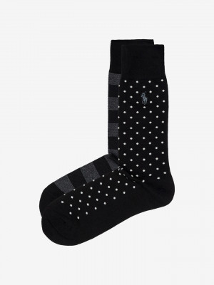 Ponožky 2 páry Polo Ralph Lauren Černá