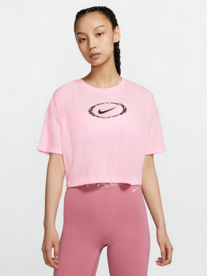 Dri-Fit Crop Top Nike Růžová