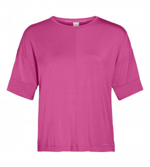 Dámské spací tričko - 000QS6410E BM6 - Calvin Klein růžová