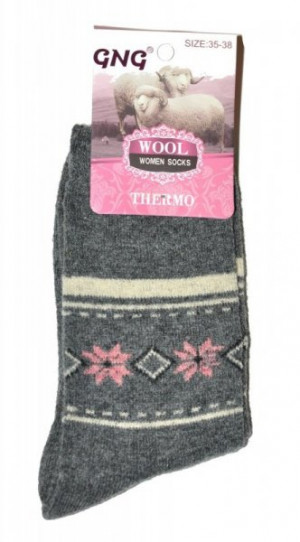 Ulpio GNG 3361 Thermo Wool Dámské ponožky 35-38 světle modrá